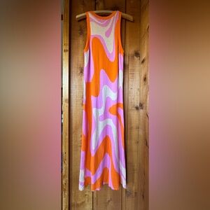 Psychedelic Wild Fable Maxi Dress